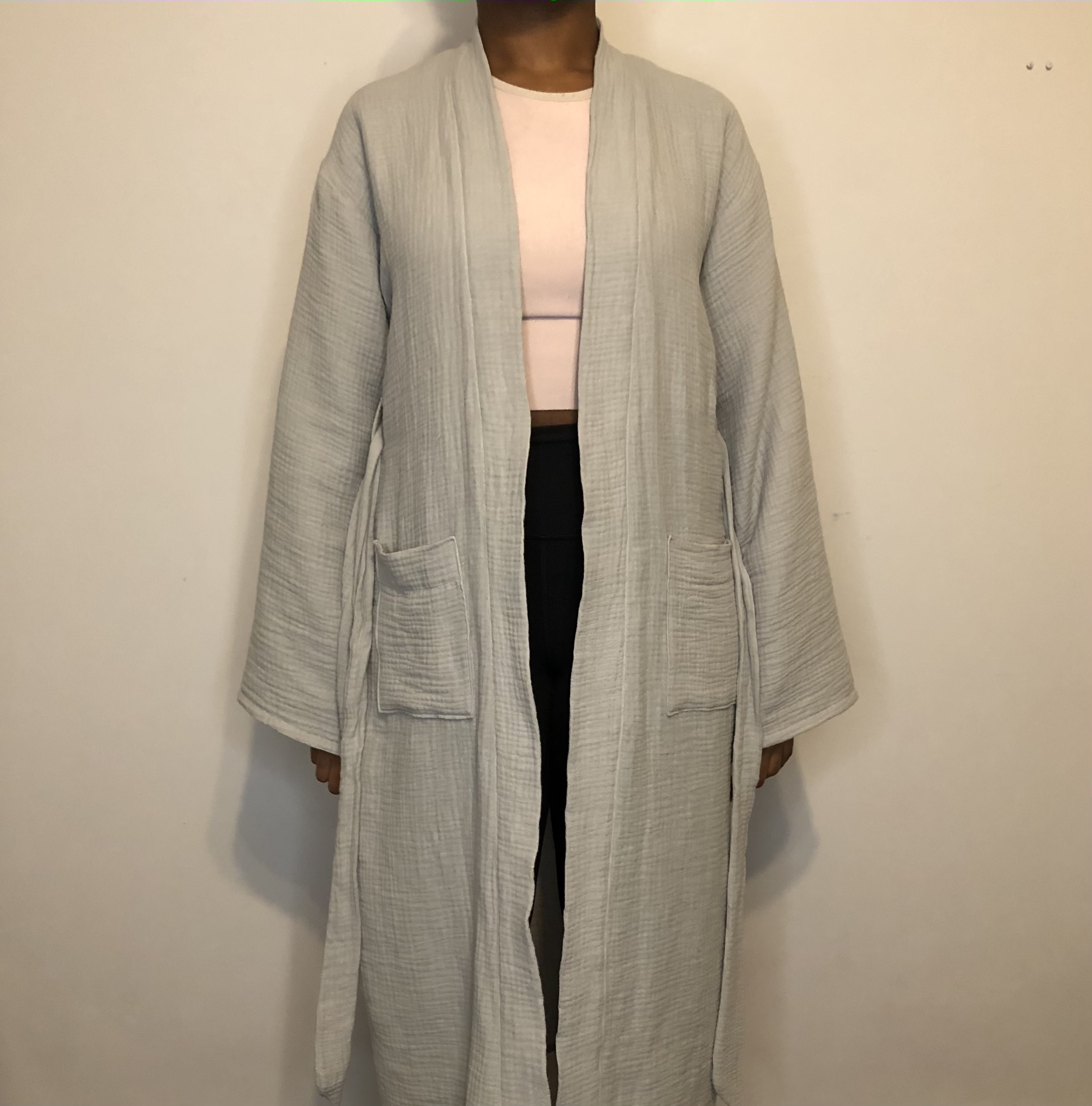 Image of grey robe.