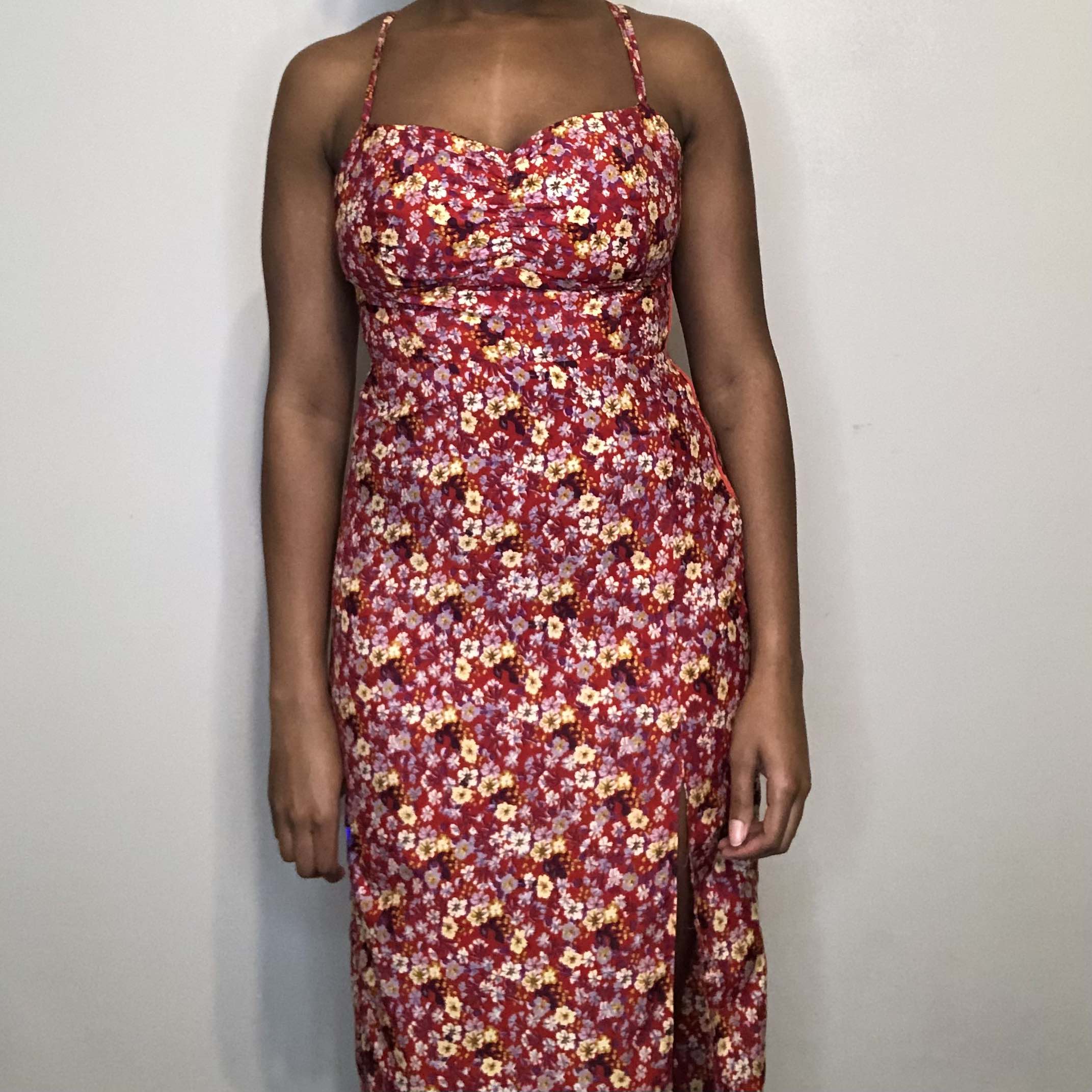 Image of red sundress.