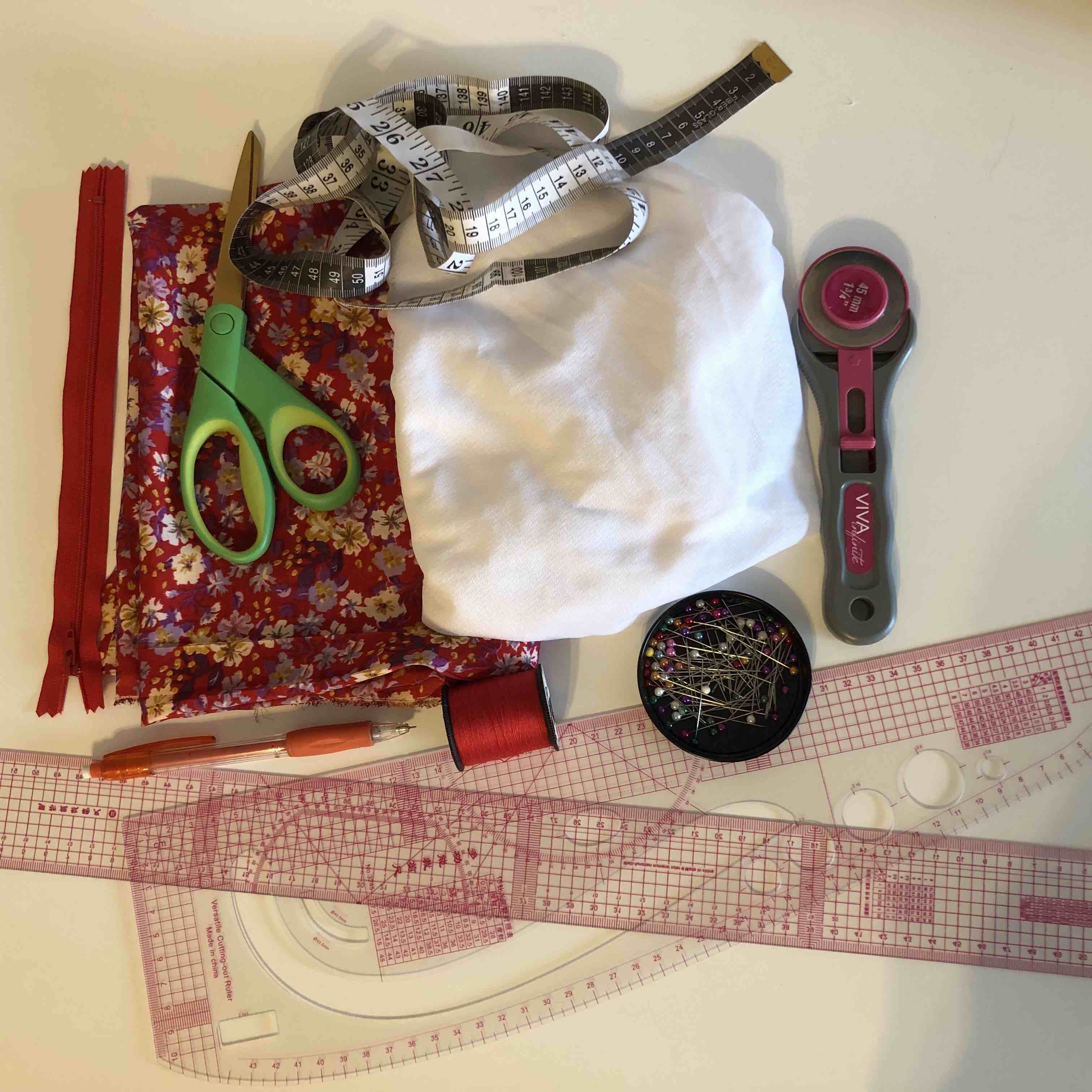 Image of sewing materials.